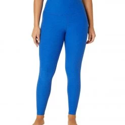 Beyond Yoga Spacedye High Waisted Caught In The Midi 7/8 Yoga Leggings Wayfinder Blue-Wave NEW ARRIVALS