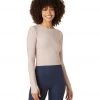 Beyond Yoga Overlap Long Sleeve Cropped Pullover Chai 2 Beyond Yoga Overlap Long Sleeve Cropped Pullover Chai