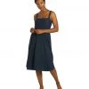 Beyond Yoga Featherweight At The Ready Square Neck Dress Nocturnal Navy NEW ARRIVALS