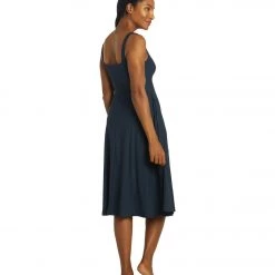 Beyond Yoga Featherweight At The Ready Square Neck Dress Nocturnal Navy NEW ARRIVALS