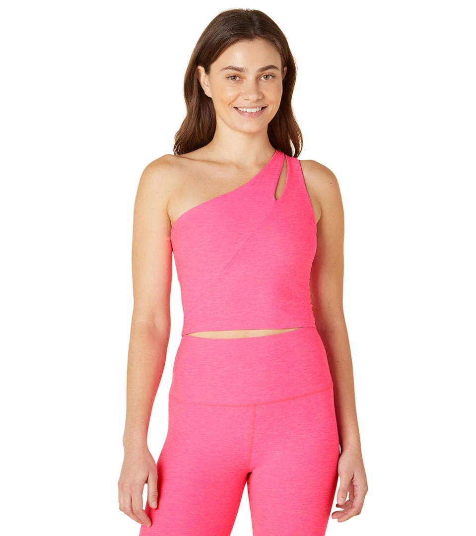 NEW ARRIVALS Beyond Yoga Spacedye Lost Your Mind Cropped Tank Electric Pink Heather 9 NEW ARRIVALS Beyond Yoga Spacedye Lost Your Mind Cropped Tank Electric Pink Heather