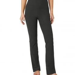 Beyond Yoga Spacedye Limitless High Waisted Straight Leg Pant Darkest Night