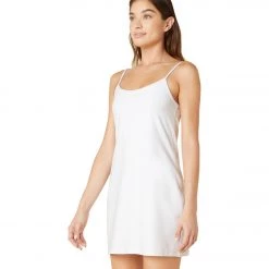 Beyond Yoga Spacedye Essential Dress Cloud White