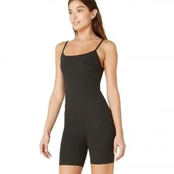 CLOTHING Beyond Yoga Spacedye Get In Gear Biker Jumpsuit Darkest Night