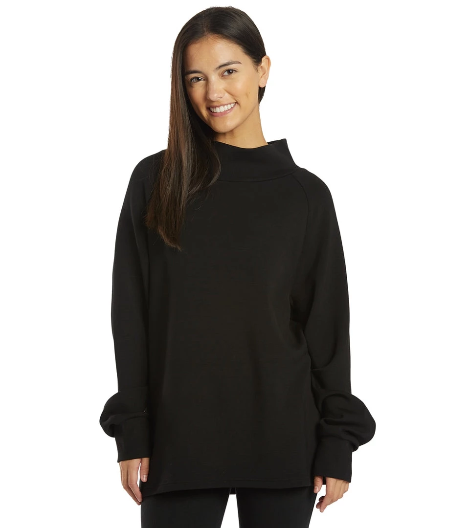Varley Arcola Sweatshirt Black CLOTHING 3 Varley Arcola Sweatshirt Black CLOTHING
