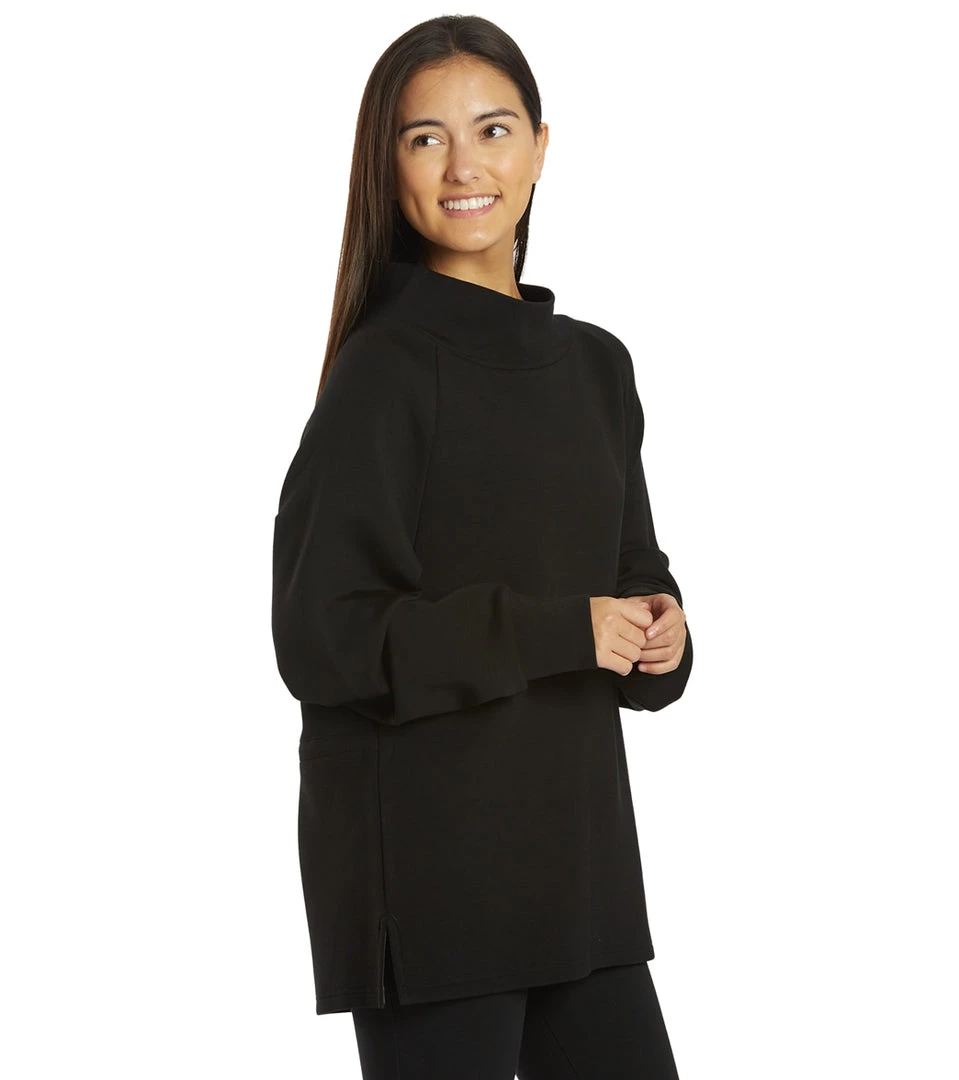 Varley Arcola Sweatshirt Black CLOTHING 4 Varley Arcola Sweatshirt Black CLOTHING