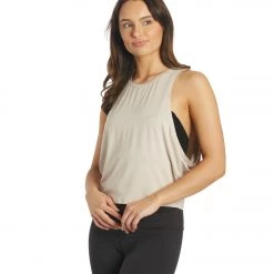 CLOTHING Varley Buckley Active Tank Silver Grey Marl 13 CLOTHING Varley Buckley Active Tank Silver Grey Marl