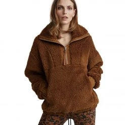 Varley Appleton Sweatshirt Deep Turmeric