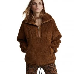 Varley Appleton Sweatshirt Deep Turmeric