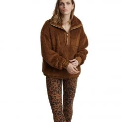 Varley Appleton Sweatshirt Deep Turmeric