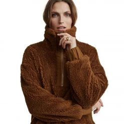 Varley Appleton Sweatshirt Deep Turmeric