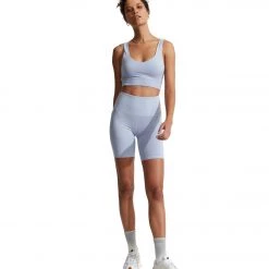 NEW ARRIVALS Varley Always Edwards Bra Zen Blue