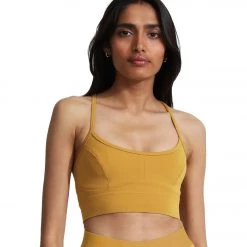 Varley Let's Move Irena Bra Chai Tea