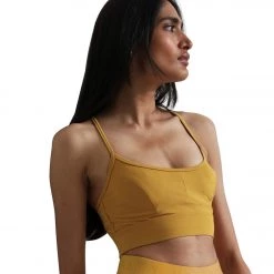 Varley Let's Move Irena Bra Chai Tea