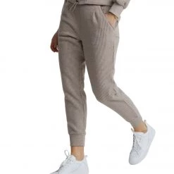 NEW ARRIVALS Varley Chaucer Pant Chestnut Marl