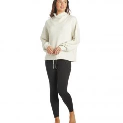 Varley Betsy Sweatshirt Ivory Marl CLOTHING 13 Varley Betsy Sweatshirt Ivory Marl CLOTHING