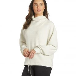 Varley Betsy Sweatshirt Ivory Marl CLOTHING 14 Varley Betsy Sweatshirt Ivory Marl CLOTHING
