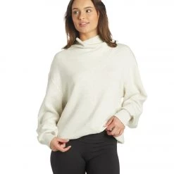 Varley Betsy Sweatshirt Ivory Marl CLOTHING 15 Varley Betsy Sweatshirt Ivory Marl CLOTHING