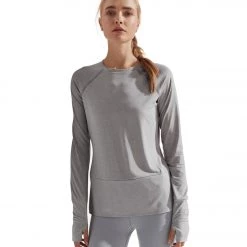 CLOTHING Varley Clara T-Shirt Grey Marl 13 CLOTHING Varley Clara T-Shirt Grey Marl