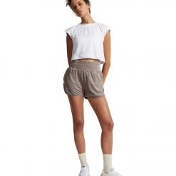 Varley Romney Short Taupe Marl NEW ARRIVALS 12 Varley Romney Short Taupe Marl NEW ARRIVALS