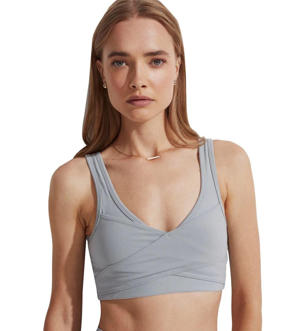Varley Always Kellam Bra Quarry CLOTHING 5 Varley Always Kellam Bra Quarry CLOTHING