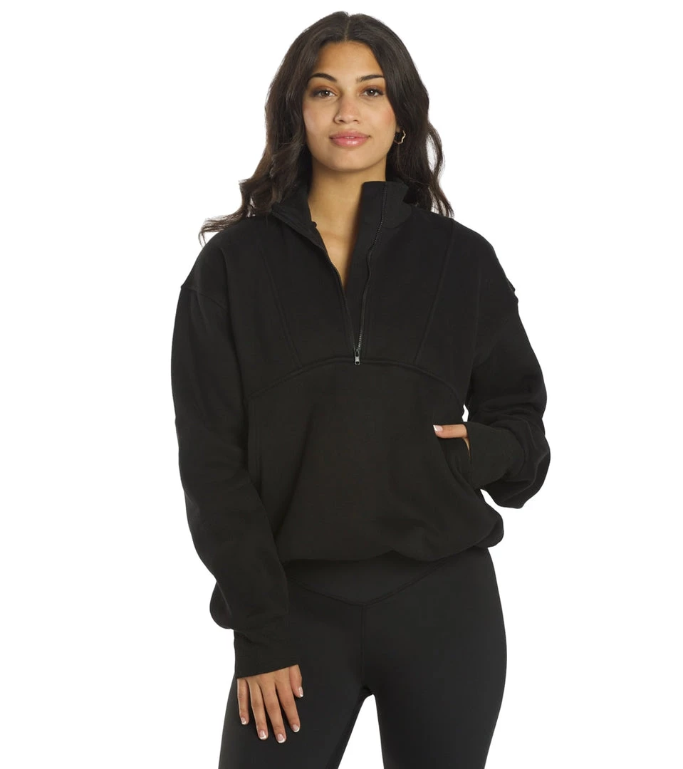 All Fenix Coco Zip Sweater Black 8 All Fenix Coco Zip Sweater Black