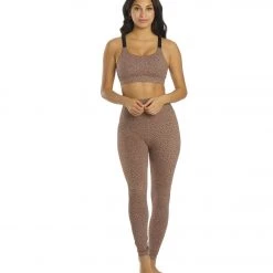 CLOTHING All Fenix Montana 7/8 Yoga Leggings Latte