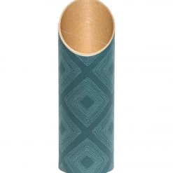 Mache Homi Yoga Mat Storage Tube | Rhombi Teal YOGA MATS & PROPS