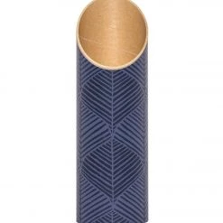 YOGA MATS & PROPS Mache Homi Yoga Mat Storage Tube | Leaf Out Blue, Indigo