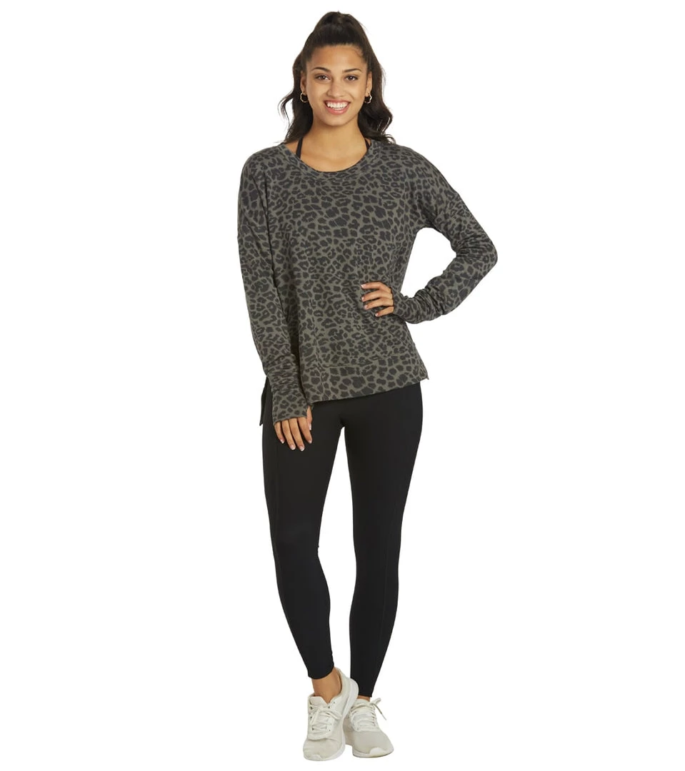 CLOTHING Glyder Lounge Long Sleeve Tee Indigo Ombre 6 CLOTHING Glyder Lounge Long Sleeve Tee Indigo Ombre