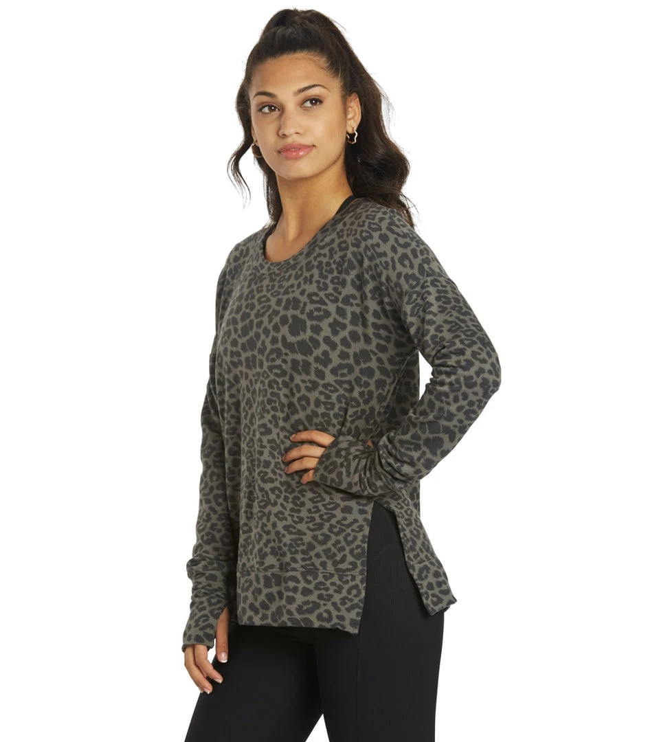 CLOTHING Glyder Lounge Long Sleeve Tee Indigo Ombre 7 CLOTHING Glyder Lounge Long Sleeve Tee Indigo Ombre