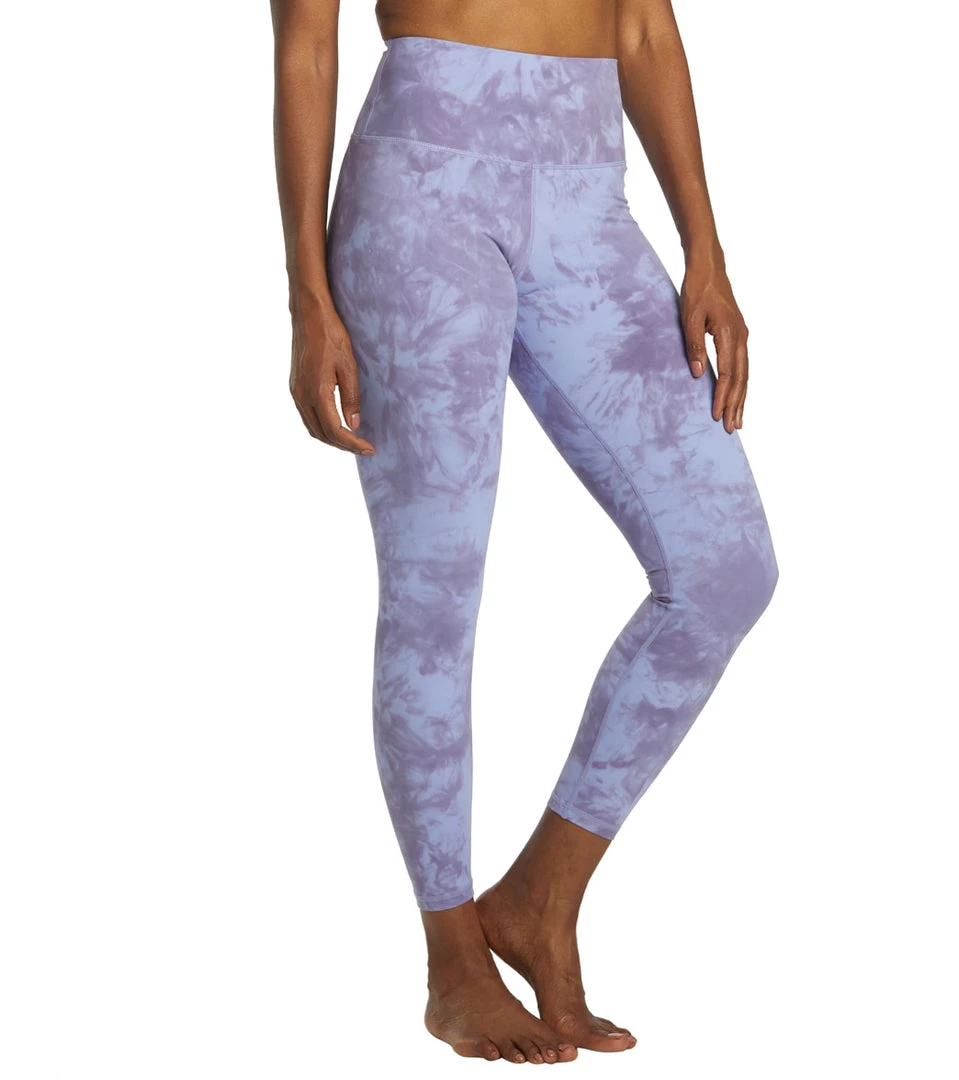 Glyder Pure Yoga Leggings Lilac Tonal Dye CLOTHING 4 Glyder Pure Yoga Leggings Lilac Tonal Dye CLOTHING