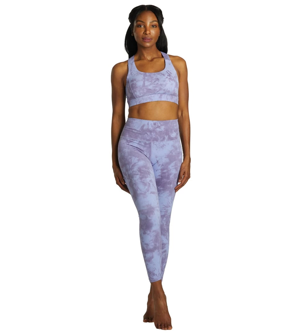 Glyder Pure Yoga Leggings Lilac Tonal Dye CLOTHING 6 Glyder Pure Yoga Leggings Lilac Tonal Dye CLOTHING