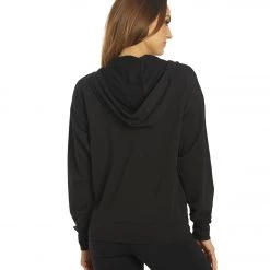 Glyder Vintage Oversized Zip Up Black CLOTHING