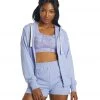 Glyder Vintage Oversized Zip Up Lilac CLOTHING 2 Glyder Vintage Oversized Zip Up Lilac CLOTHING