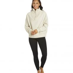 Varley Miller Sweatshirt Ivory Marl