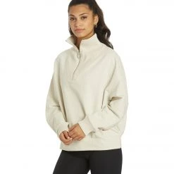 Varley Miller Sweatshirt Ivory Marl
