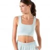 CLOTHING NUX Sleek Square Sports Bra In The Clouds