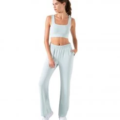 CLOTHING NUX Sleek Square Sports Bra In The Clouds