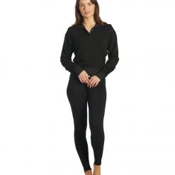 NUX Terry Pull-Over Black CLOTHING