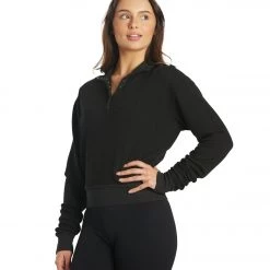 NUX Terry Pull-Over Black CLOTHING