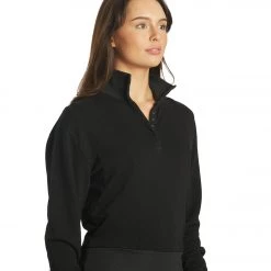 NUX Terry Pull-Over Black CLOTHING