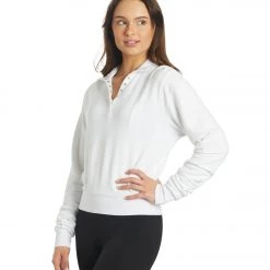 NUX Terry Pull-Over White CLOTHING