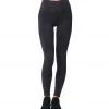 NEW ARRIVALS NUX One By One Mineral Wash Leggings Black Wash