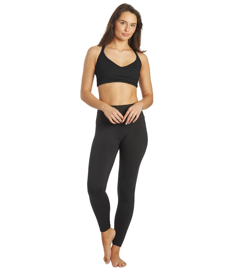 Year Of Ours Ribbed Curve Bra Black 6 Year Of Ours Ribbed Curve Bra Black