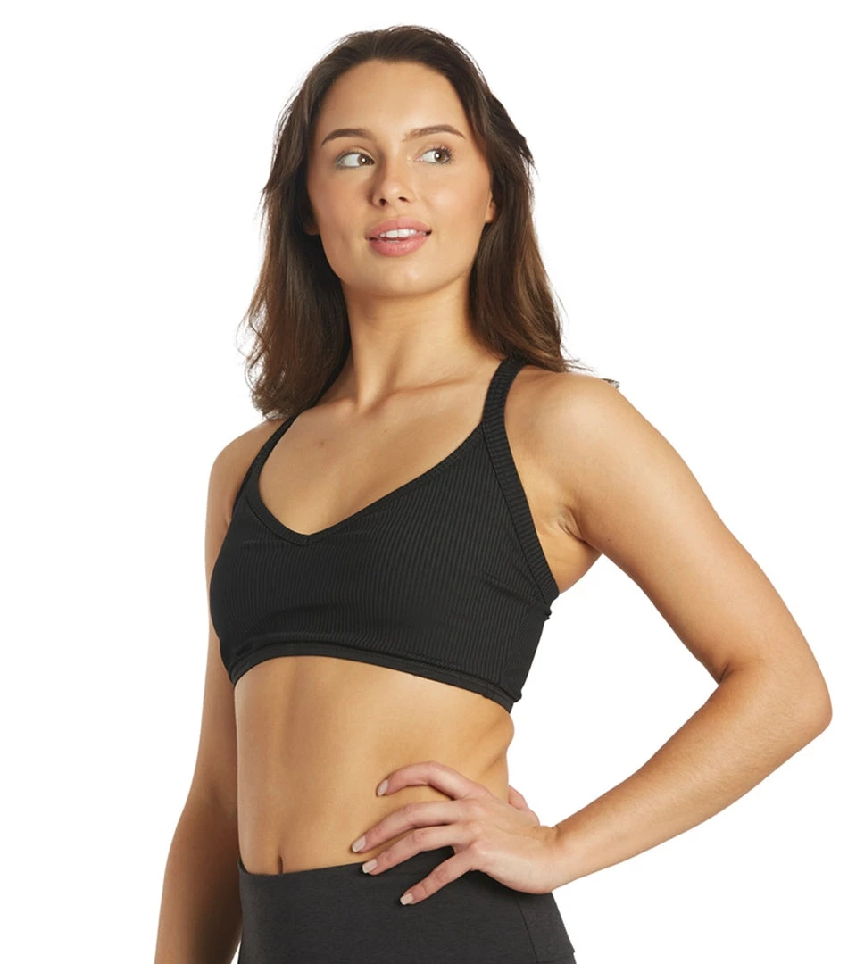 Year Of Ours Ribbed Curve Bra Black 7 Year Of Ours Ribbed Curve Bra Black