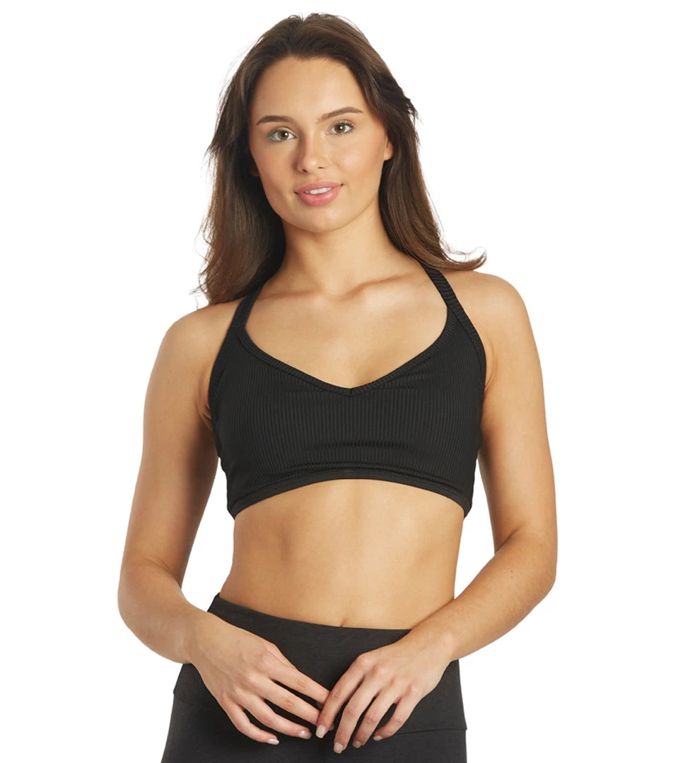 Year Of Ours Ribbed Curve Bra Black 9 Year Of Ours Ribbed Curve Bra Black