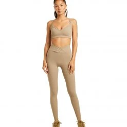 Year Of Ours Ribbed Curve Bra Caribou CLOTHING