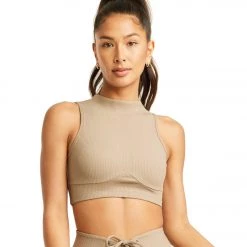 Year Of Ours Ribbed Mock Neck Bra