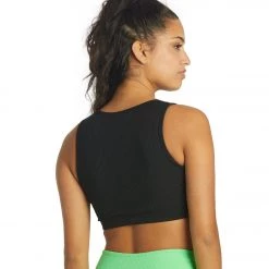 Year Of Ours Ribbed Cut Out Bra Black CLOTHING